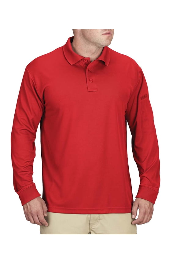 Men's Performance Long Sleeve Polo