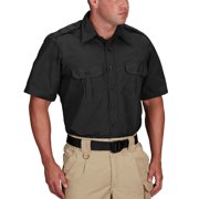 Propper Mens Ripstop Short Sleeve Dress Shirt,Fade-Resistant,Utility Pockets