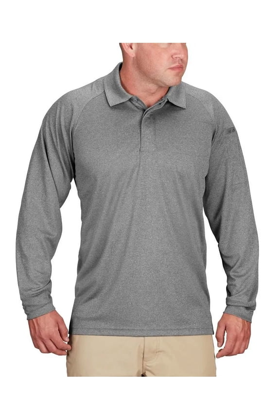 Men's Snag-Free Long Sleeve Polo