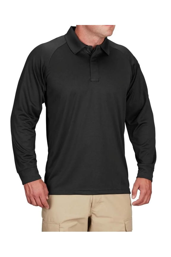 Men's Snag-Free Long Sleeve Polo