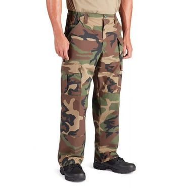 Propper Men's Stretch Waist Cargo Work Pant-Woodland