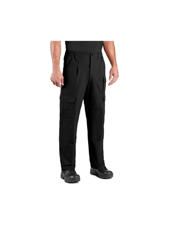 Men's Canvas Pant, Action-Stretch Waist 9-Pocket Teflon Duty Pant