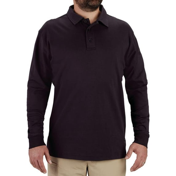Propper Men's Uniform Cotton Long Sleeve Polo