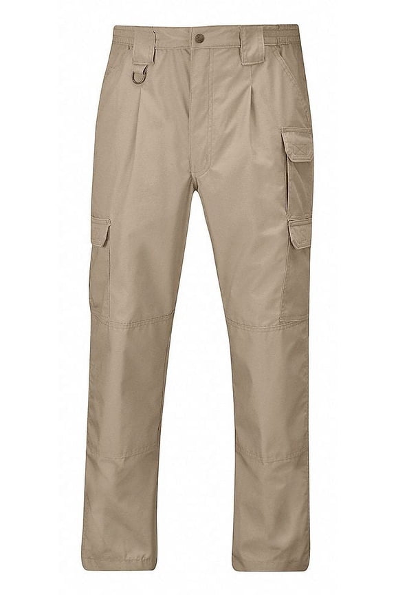 Mens Tactical Pant,Khaki,Size 34x32 In  F52525025034X32