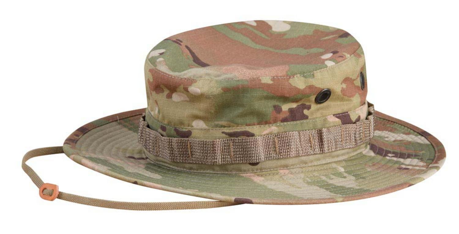 OCP Camouflage Cotton Blend Military Boonie Hat