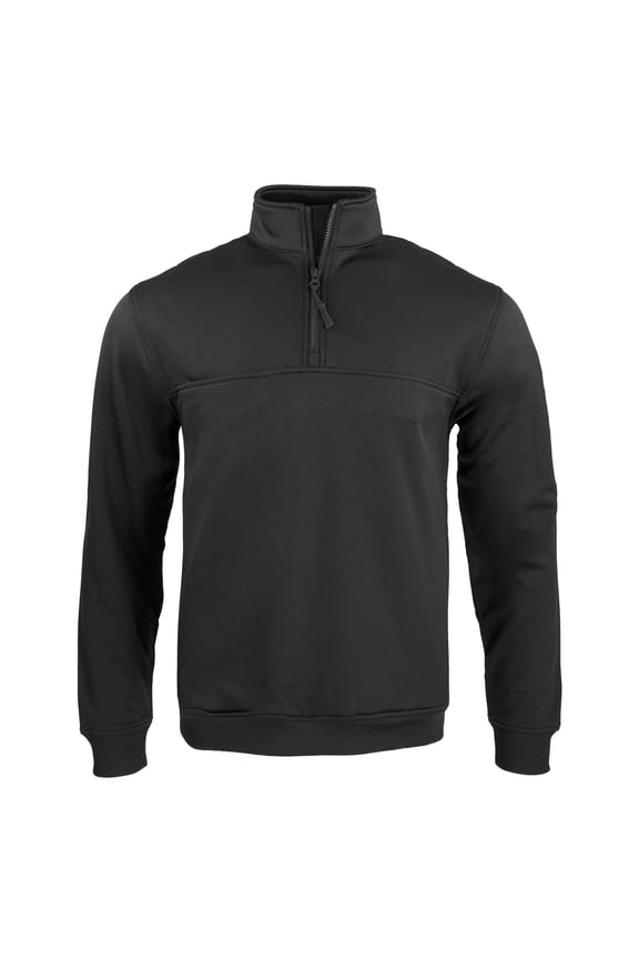 Quarter Zip Fleece Job Shirt, Pullover Fleece