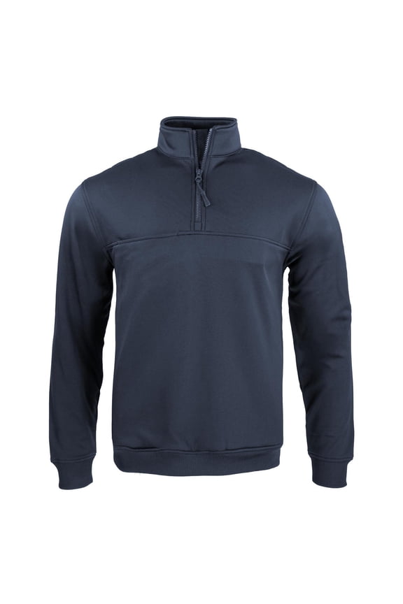 Quarter Zip Fleece Job Shirt, Pullover Fleece