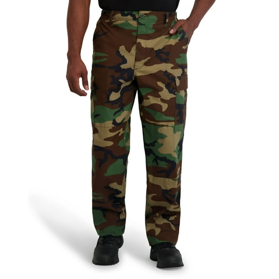 Propper Mens Uniform BDU Trouser- Ripstop,with Reinforced Knees and Adjustable Waist Tabs
