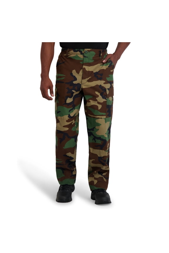 Mens Uniform BDU Trouser- Ripstop,with Reinforced Knees and Adjustable Waist Tabs