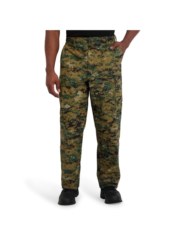 Mens Uniform BDU Trouser- Ripstop,with Reinforced Knees and Adjustable Waist Tabs
