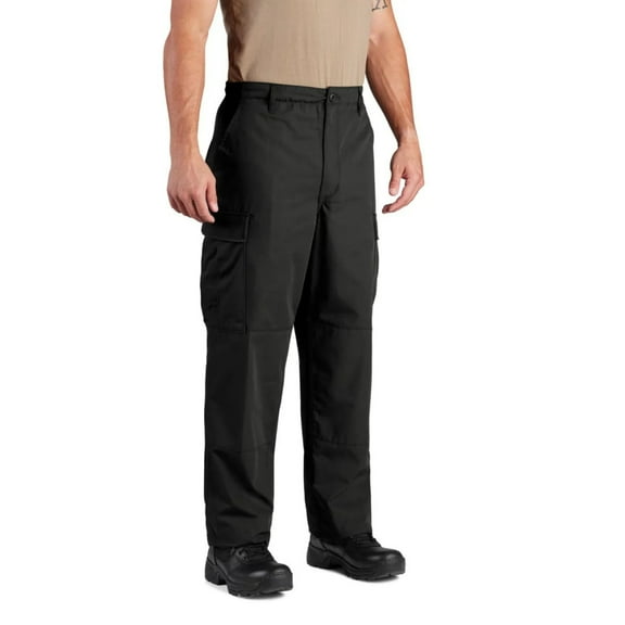 Propper Men's Uniform BDU Trouser, Poly Cotton Twill Zipper Fly Cargo Pant