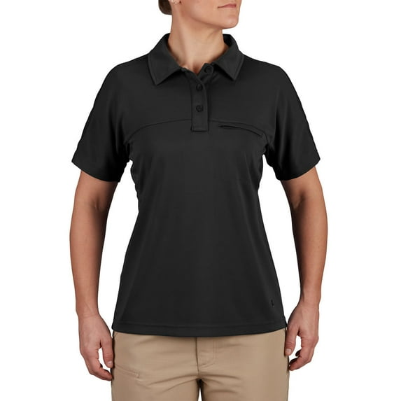Propper Women's Hlx Polo Short Sleeve Black