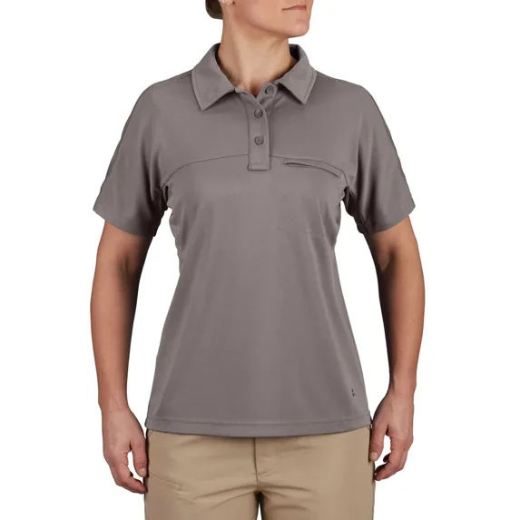Propper Women's Hlx Polo Short Sleeve Charcoal