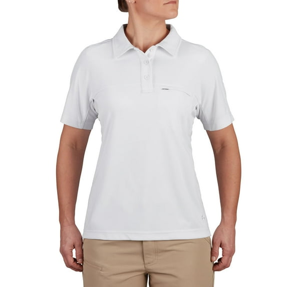 Propper Women's Hlx Polo Short Sleeve White