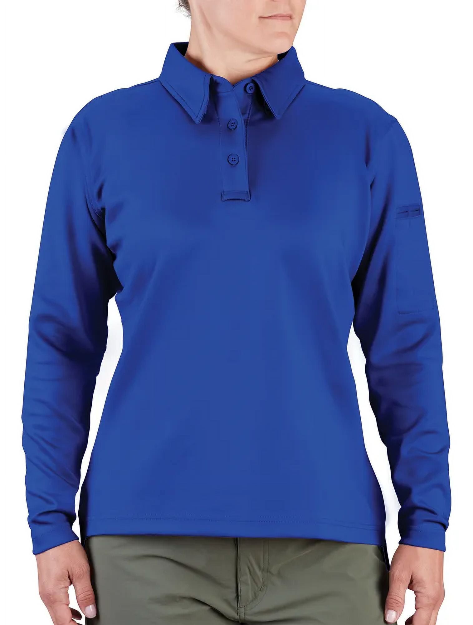 Propper Women's Kinetic Long Sleeve Shirt - Stretch Ripstop, DWR, & Reinforced Elbows For Tactical Comfort
