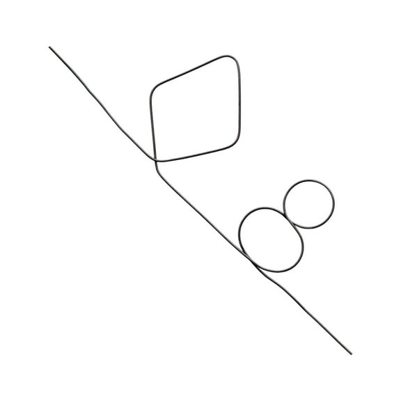 Props and Unique Idea Fascinating Toy Props Trick Toy High Temperature Memory Wire Trick Toy Silver