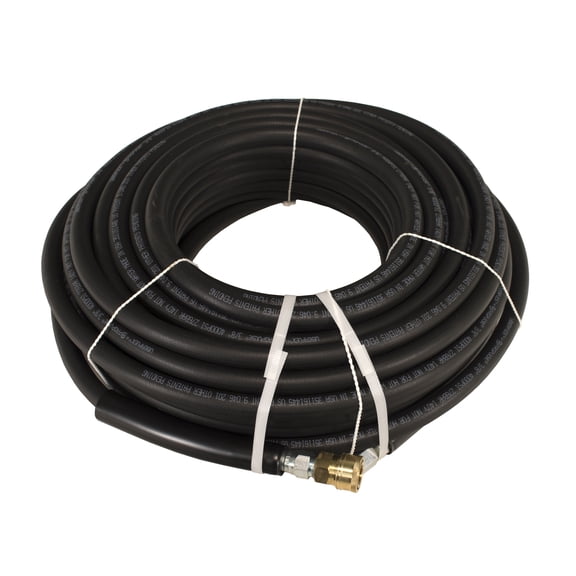 Propulse 4000 PSI 3/8" x 100' Uberflex Non Marking Pressure Washer Hose with Couplers