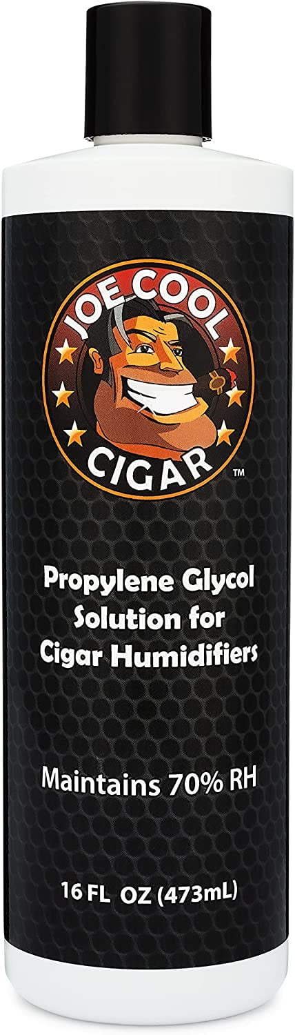 Propylene Glycol Humidor Solution for Cigar Humidifiers (16 oz Bottle)