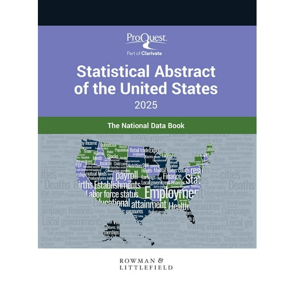 Proquest Statistical Abstract of the United States 2025: The National Data Book, (Hardcover)