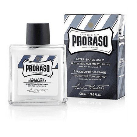 Proraso After Shave Balm Protective, 3.4 Fluid Ounce + Eyebrow Ruler