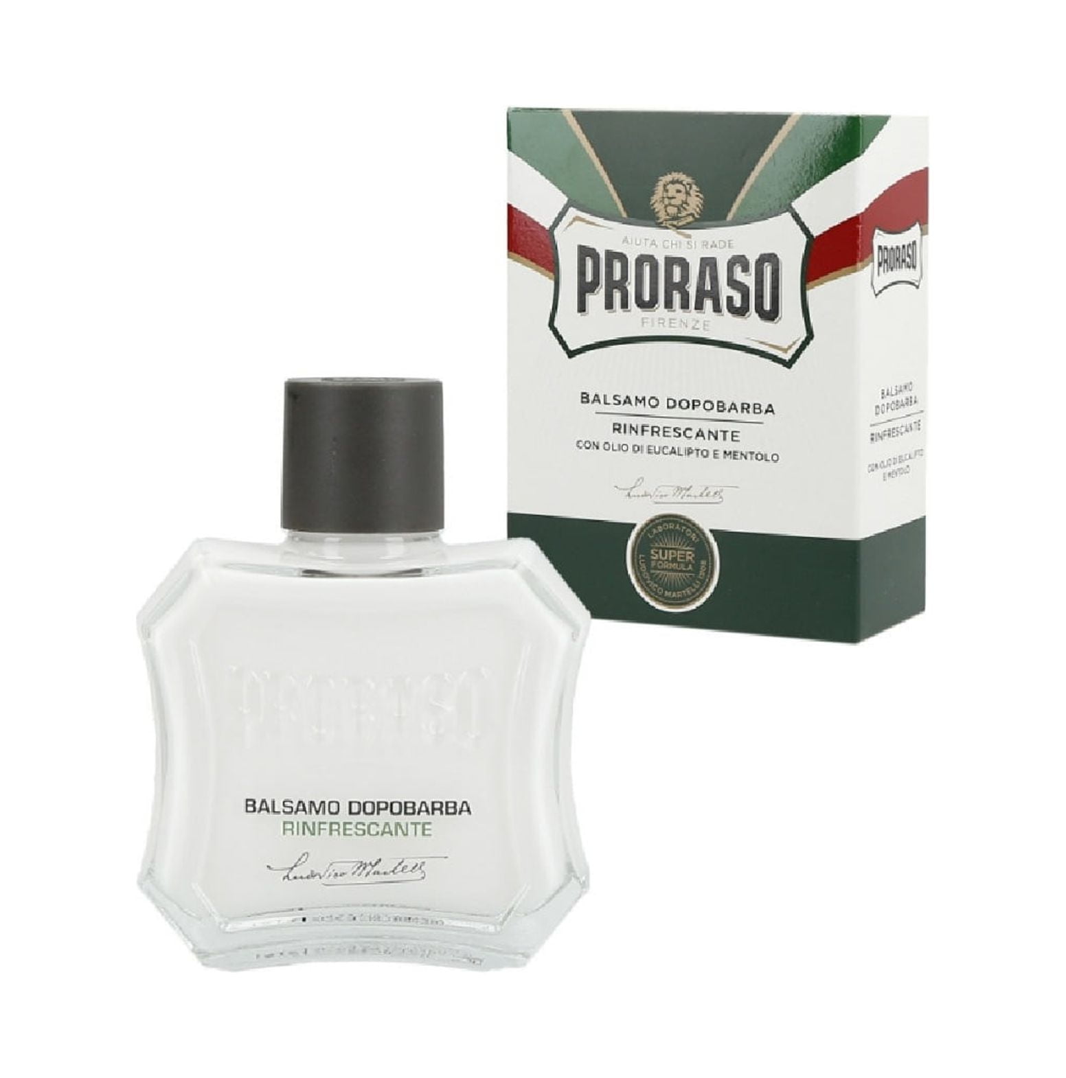 Proraso Aftershave Balm, Refreshing, with Menthol and Eucalyptus, 3.4