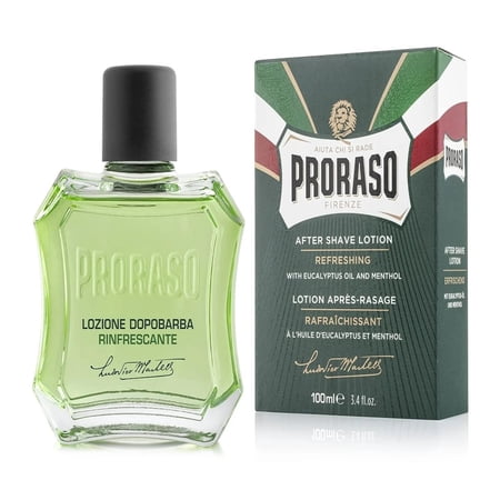 Proraso Green After Shave Lotion With Eucalyptus & Menthol 100ml