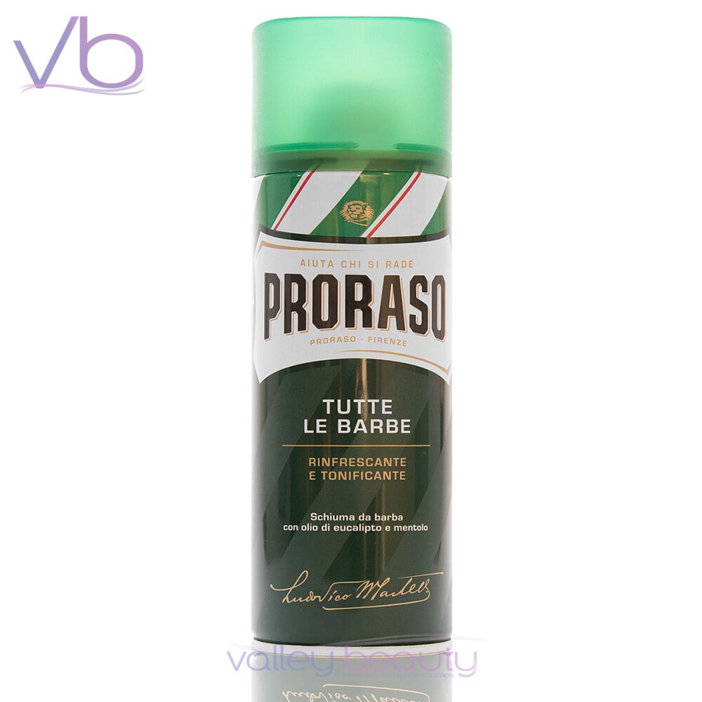 Proraso Green Shaving Foam With Eucalyptus & Menthol 100ml