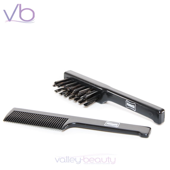 Proraso Mustache Comb and Beard Brush Set