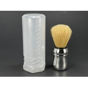 Proraso Professional Shaving Brush made by Omega with transparent plastic storage case box tube for travel
