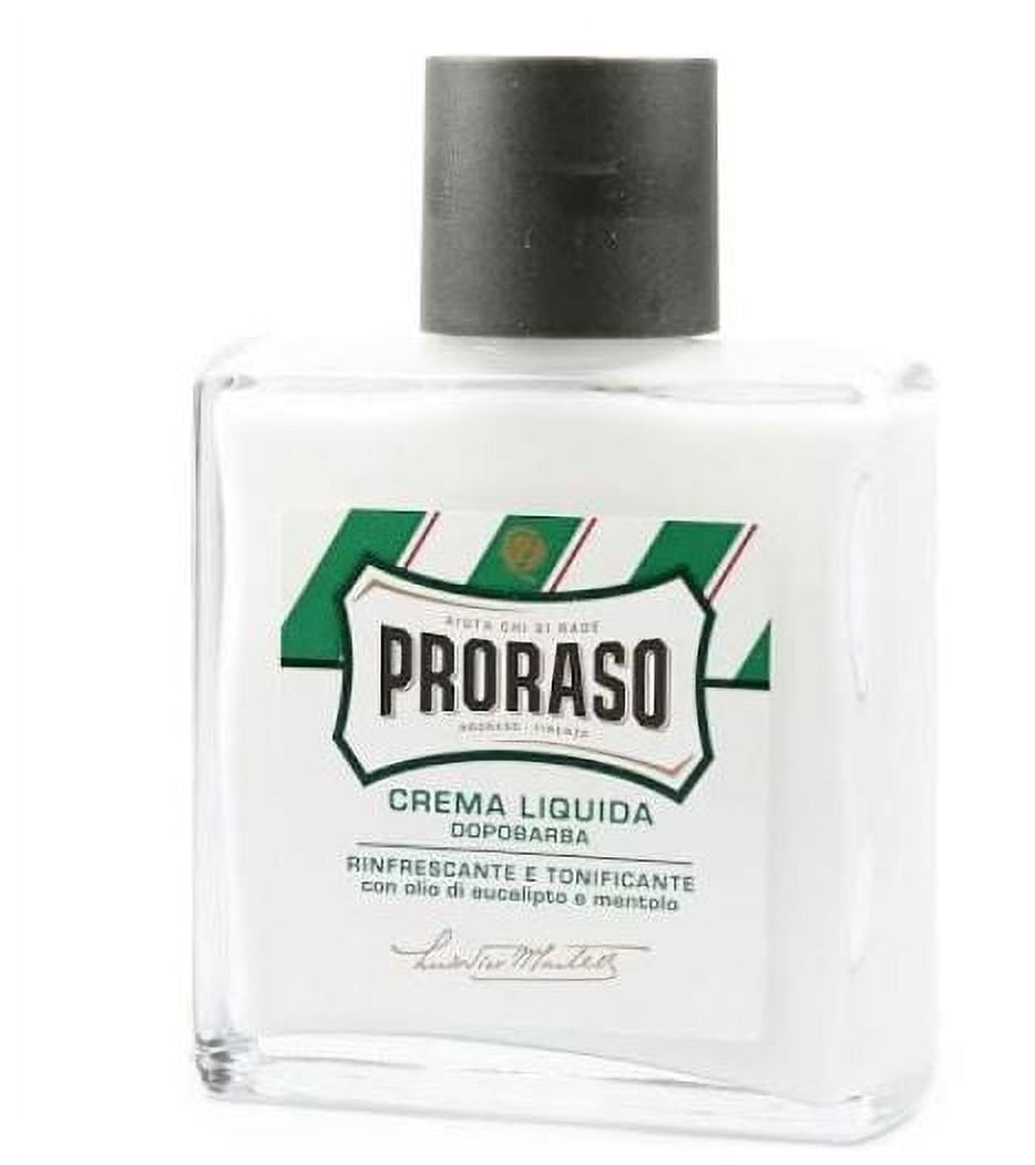 Proraso Refreshing And Invigorating Aftershave Cream, Eucalyptus Oil And Menthol, 3.4 Oz