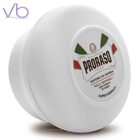 Proraso Sapone Da Barba In Ciotola |White Shaving Soap In The Bowl For Sensitive Skin, 150ml
