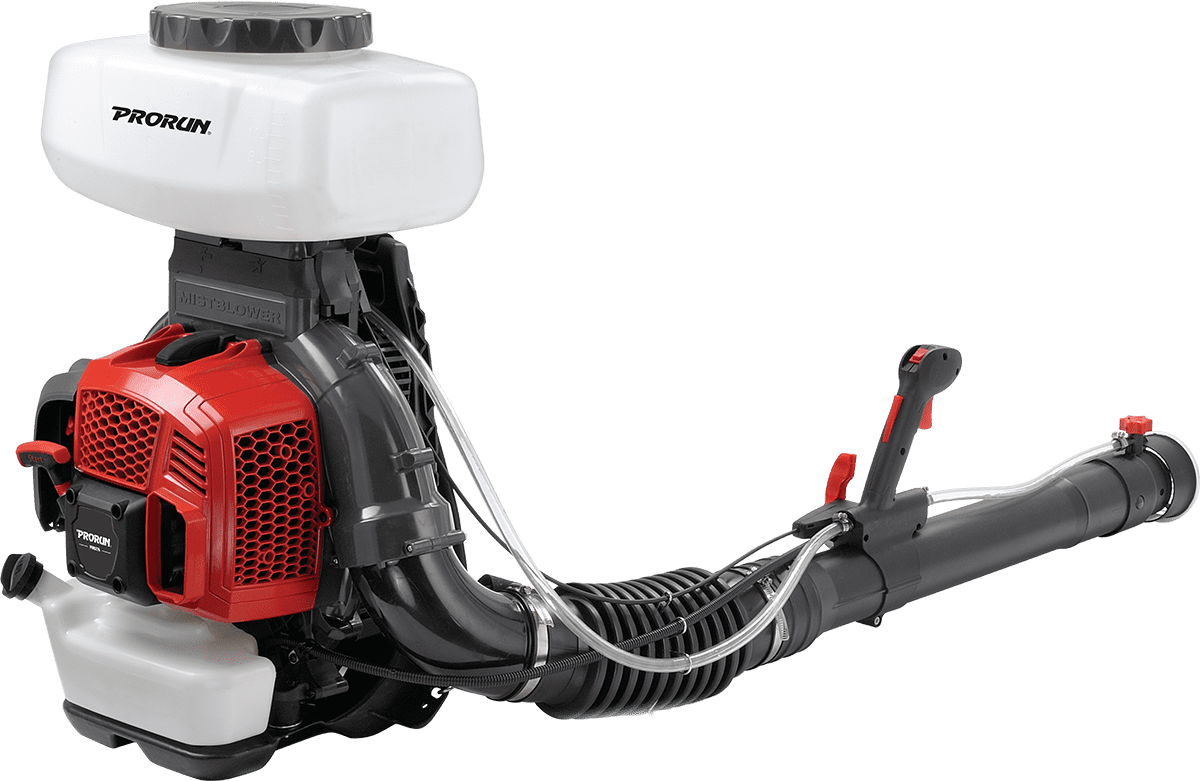Prorun PMB2884 Backpack Mist Blower, 75.6cc 4.2HP Engine, 4-Gallon Tank, 3-in-1 Sprayer & Duster & Leaf Blower