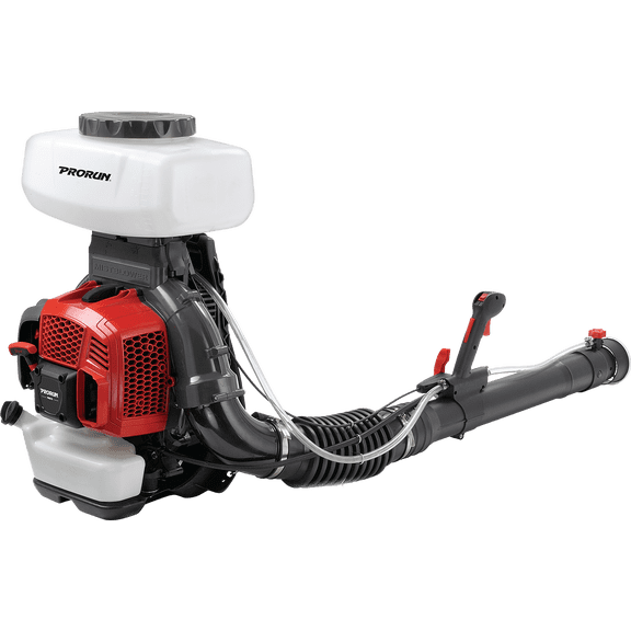 Prorun PMB2884 Backpack Mist Blower, 75.6cc 4.2HP Engine, 4-Gallon Tank, 3-in-1 Sprayer & Duster & Leaf Blower