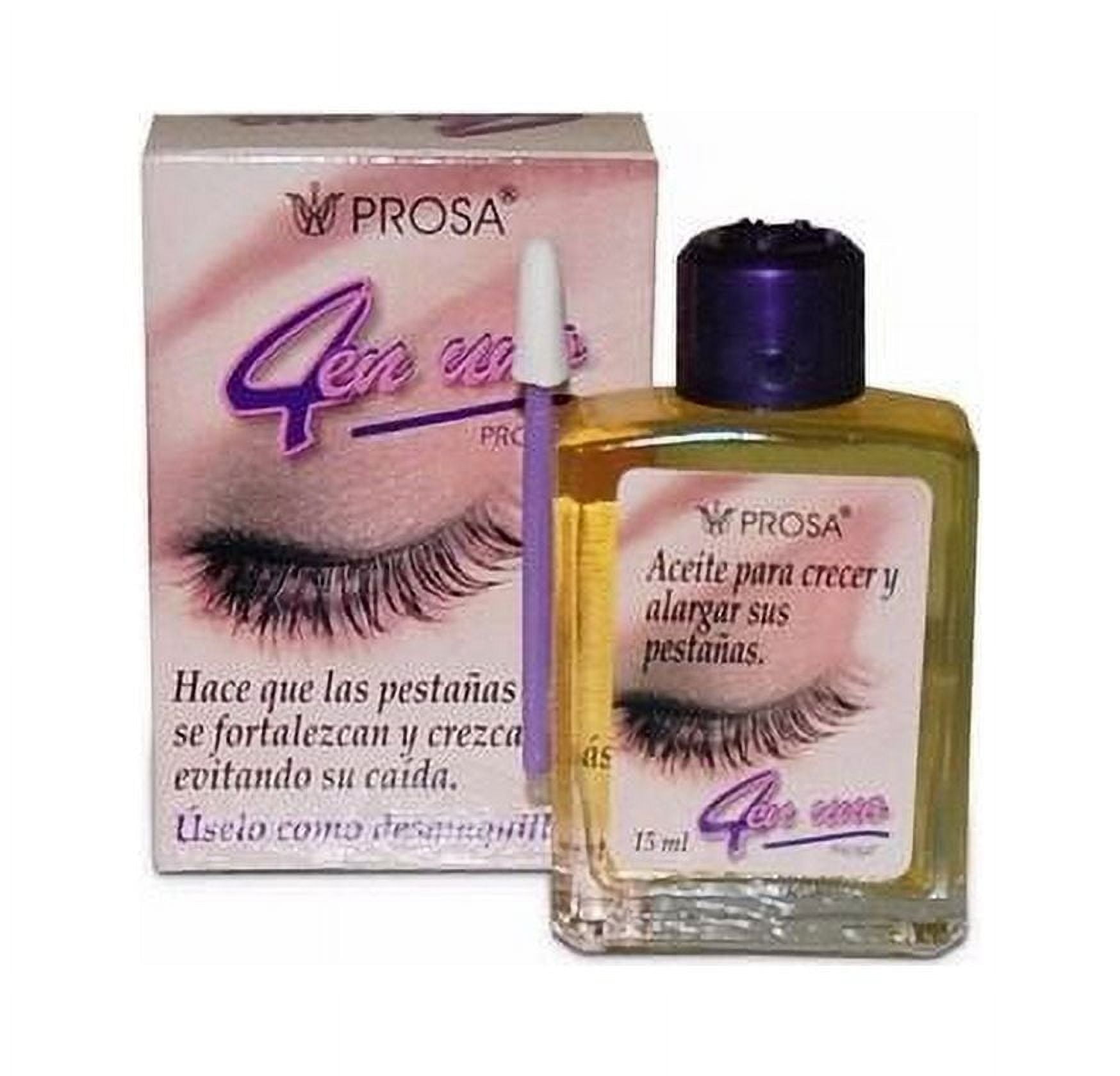 Prosa Oil for Eyelashes Makes Eyelashes Look Larger 0.5 Oz