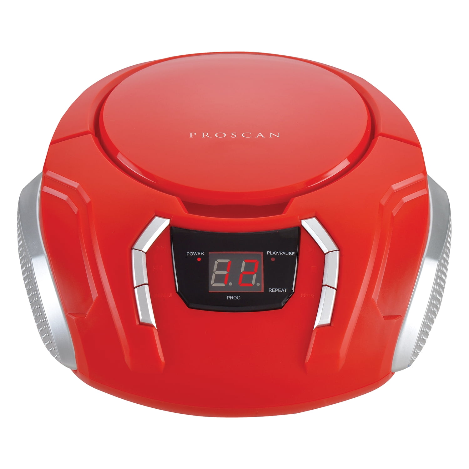 Proscan CD/Radio Boom Box (Red), PRCD261-REDPT