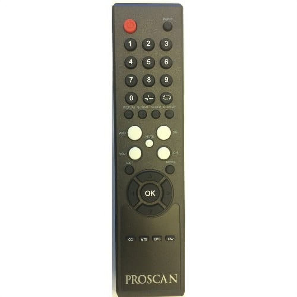 Proscan V2.LONG TV Remote Control for ProScan TV PLCD3271AB PLCD3903A PLCD3992A PLCD5085A PLCD5092A PLED4664A PLED5529AB RLED3218A RLED3264A