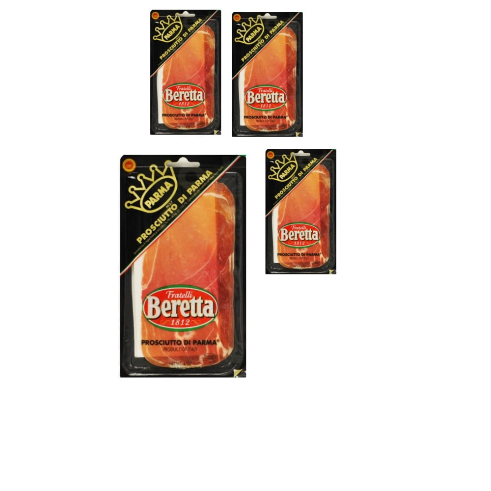 Prosciutto di Parma Sliced 4 Pack for Office Kitchen Snacks