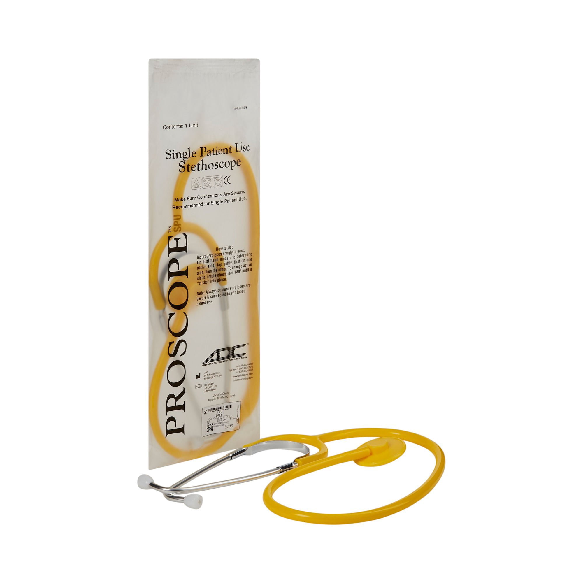 Stethoscopes in Patient Care | Yellow - Walmart.com