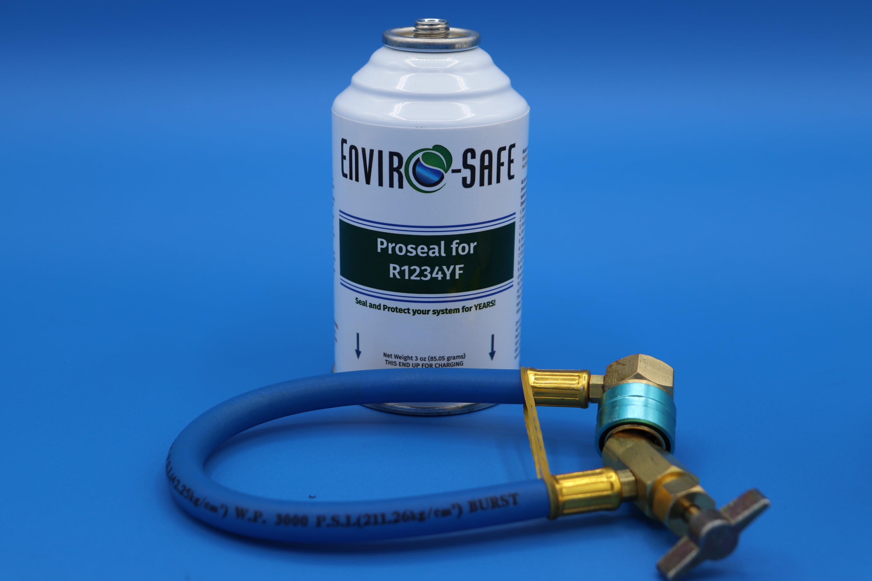 Proseal for R-1234YF systems, R1234yf refrigerant systems, R1234, 1 can and  charging hose 