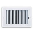 thumbnail image 1 of Proselect PS2WW12P100 12 X 4 In. Residential Ceiling & Sidewall Register White 2-Way Steel, 1 of 1