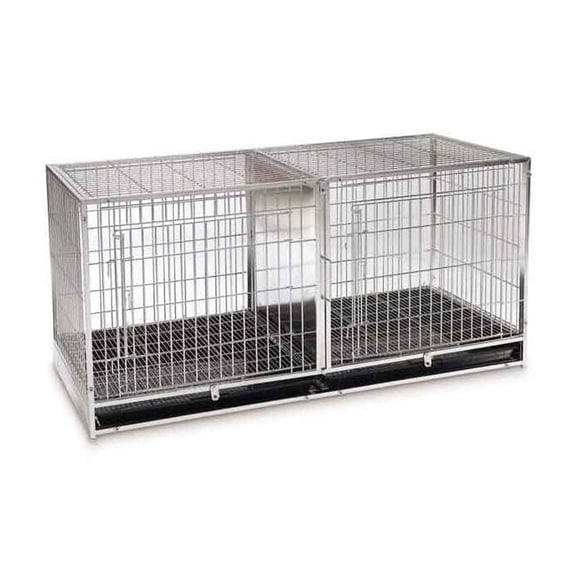 Proselect PS Modular Cage w/Plastic Tray SS