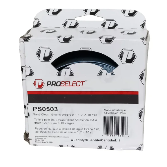 Proselect Ps0503 Sand Cloth Blue Waterproof 1-1/2" X 10 Yards