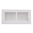 thumbnail image 1 of Proselect PS2WW12U 12 X 6 In. Residential Ceiling & Sidewall Register In White 2-Way Steel, 1 of 1