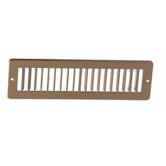 Proselect Pstsk10 2" X 10" Slatted Register - Brown