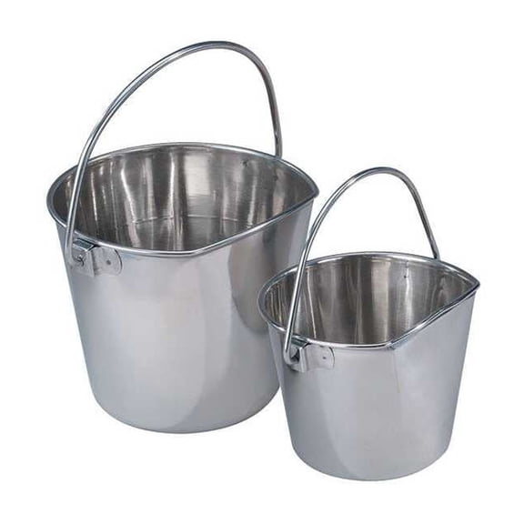 Proselect PS Stainless Flat Sided Pail 1Qt