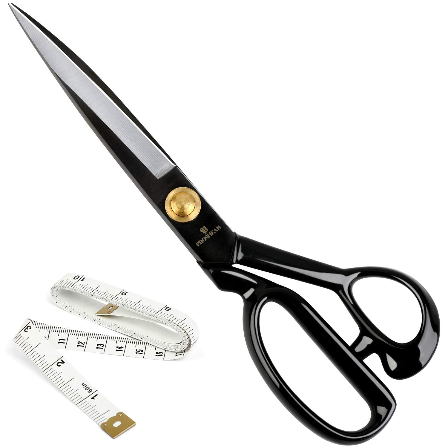 Proshear Fabric Scissors Professional 10 inch Heavy Duty Scissors for Leather Sewing Shears for Tailoring Indu