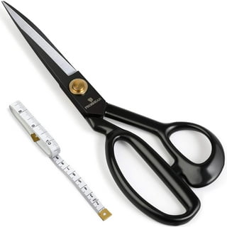 ThreadNanny Professional Tailor Scissors 9 inch for Cutting Fabric and  Leather Heavy Duty Scissors 