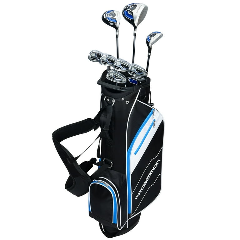 Prosimmon Beginner's Golf V7 +1 Inch Mens Golf Clubs Set + Bag
