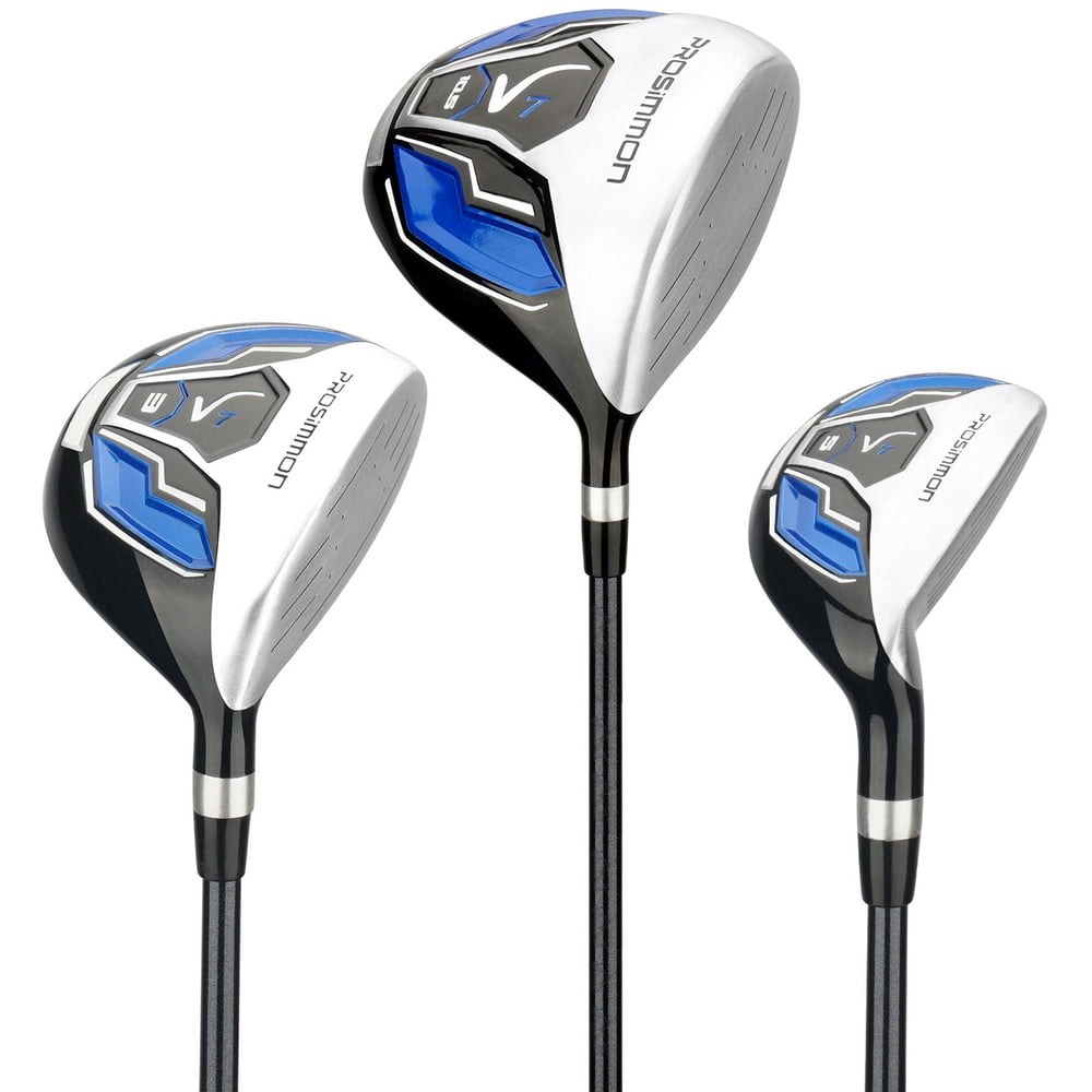 Prosimmon Golf V7 Clubs Set, Driver, Fairway, Hybrid, Mens Left Hand