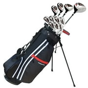 Prosimmon Golf X9 V2 Tall +1 In. Men's Graphite and Steel Golf Club Set and Bag - Stiff Flex